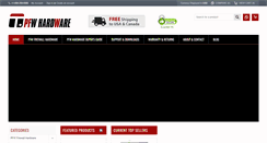 Desktop Screenshot of pfwhardware.com